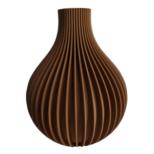 Apvali 3D vaza – subtili dekoracija jaukiems namams