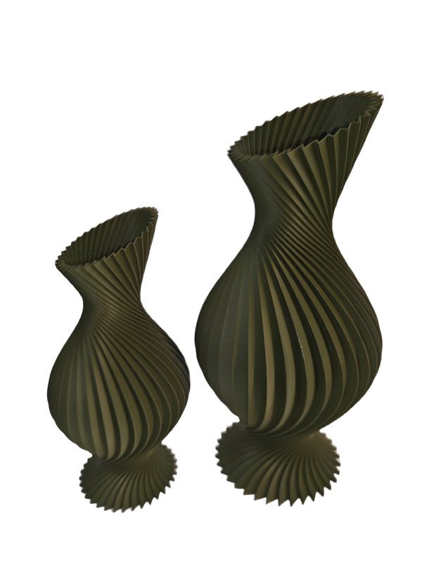Asimetriška 3D vaza – šiuolaikinio interjero akcentas - Image 3